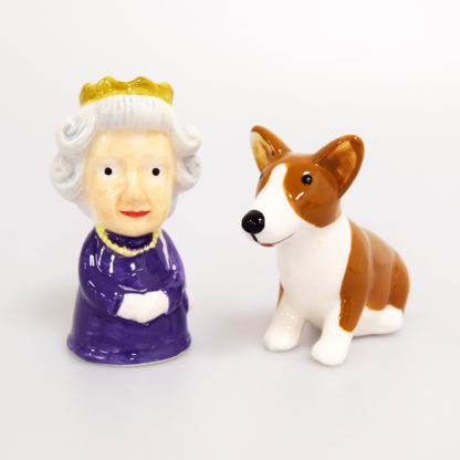 Queen & Corgi Salt and Pepper