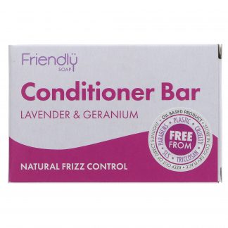 Lavender and geranium conditioner bar