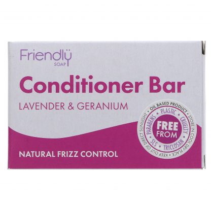 Lavender and geranium conditioner bar