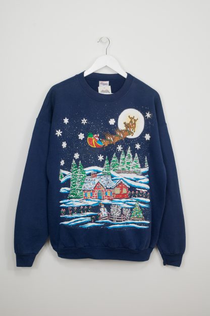 Santa's Sleigh Christmas Jumper