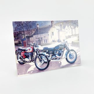 Bikers Meet Birthday Card