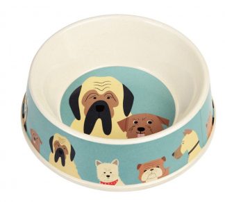 Bamboo Dog Bowl