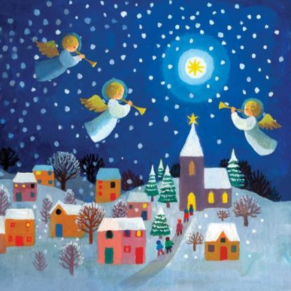 Angels Christmas Card