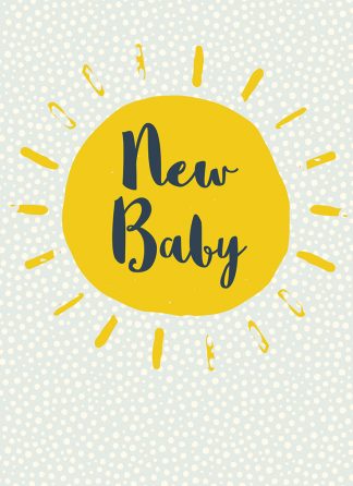 New Baby Greeting Card
