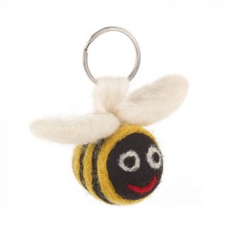 Bee Felt Keyring