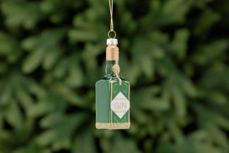 Gin Bottle Christmas Decoration
