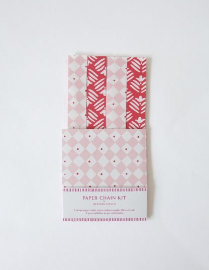 Paper chain pink 2