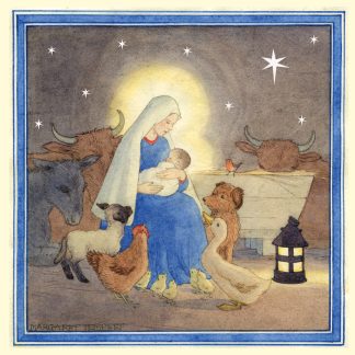 Around the Crib Christmas Cards